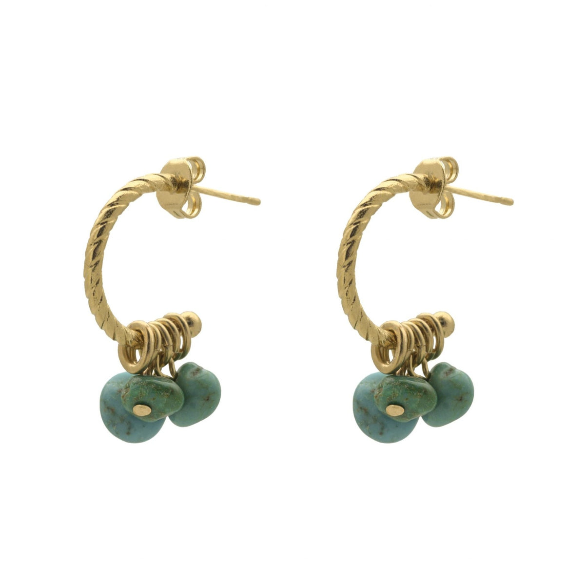 Mes CaJouX Créoles en Turquoisesbou Africaines petit modèle